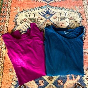 Athleta open back long sleeve bundle size XS